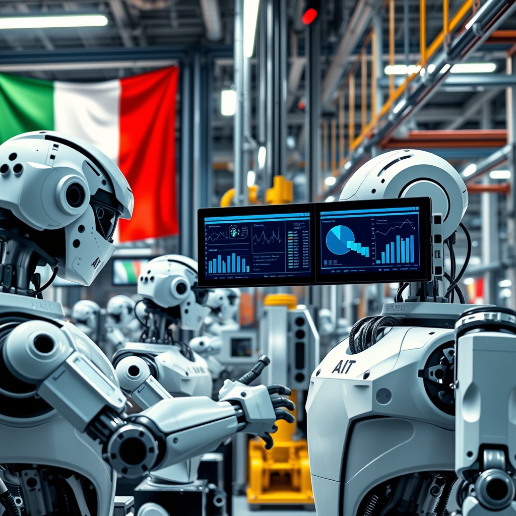 L'Italia alla Svolta Digitale: Come l'Intelligenza Artificiale Sta Trasformando l'Economia Italiana